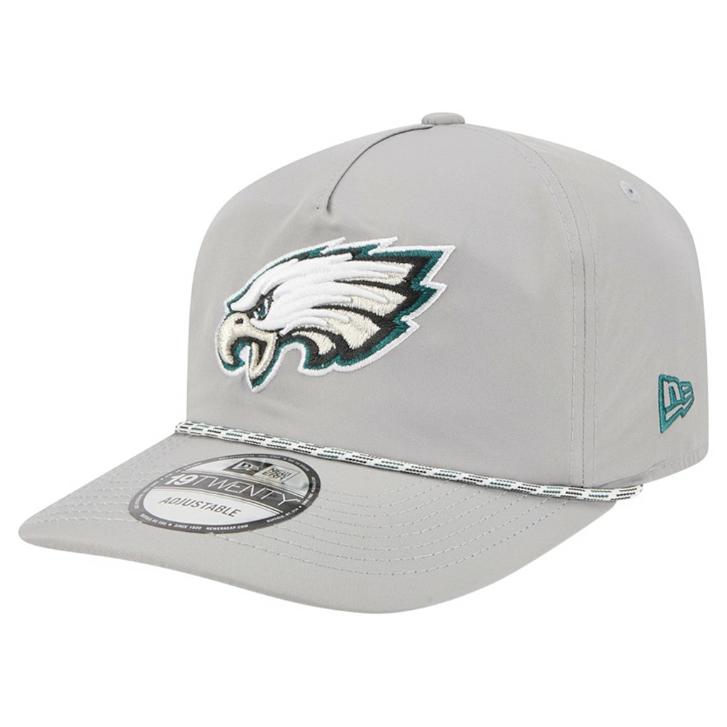 Philadelphia Eagles New Era Rope 19TWENTY Hat Silver | NFL