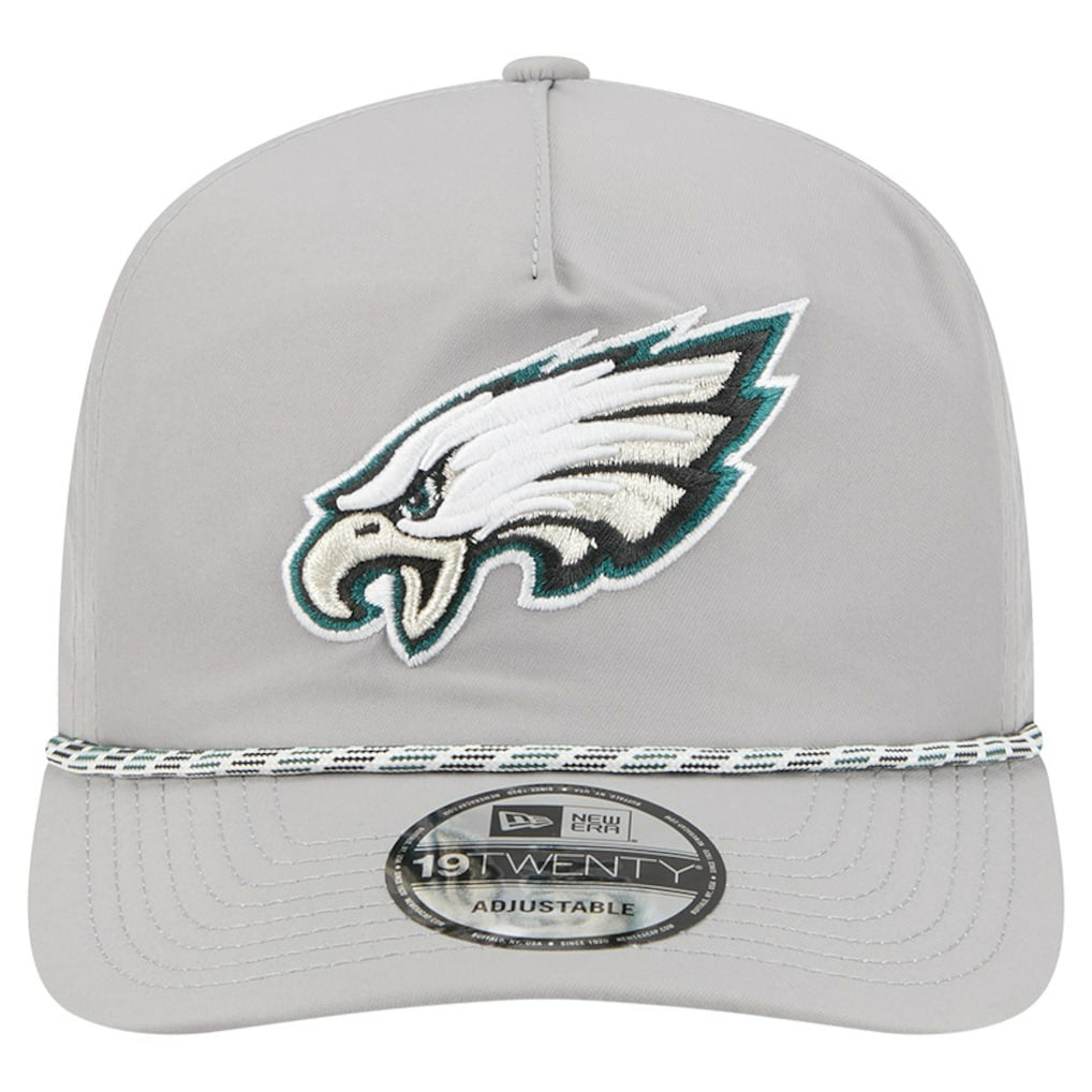 Philadelphia Eagles New Era Rope 19TWENTY Hat Silver | NFL