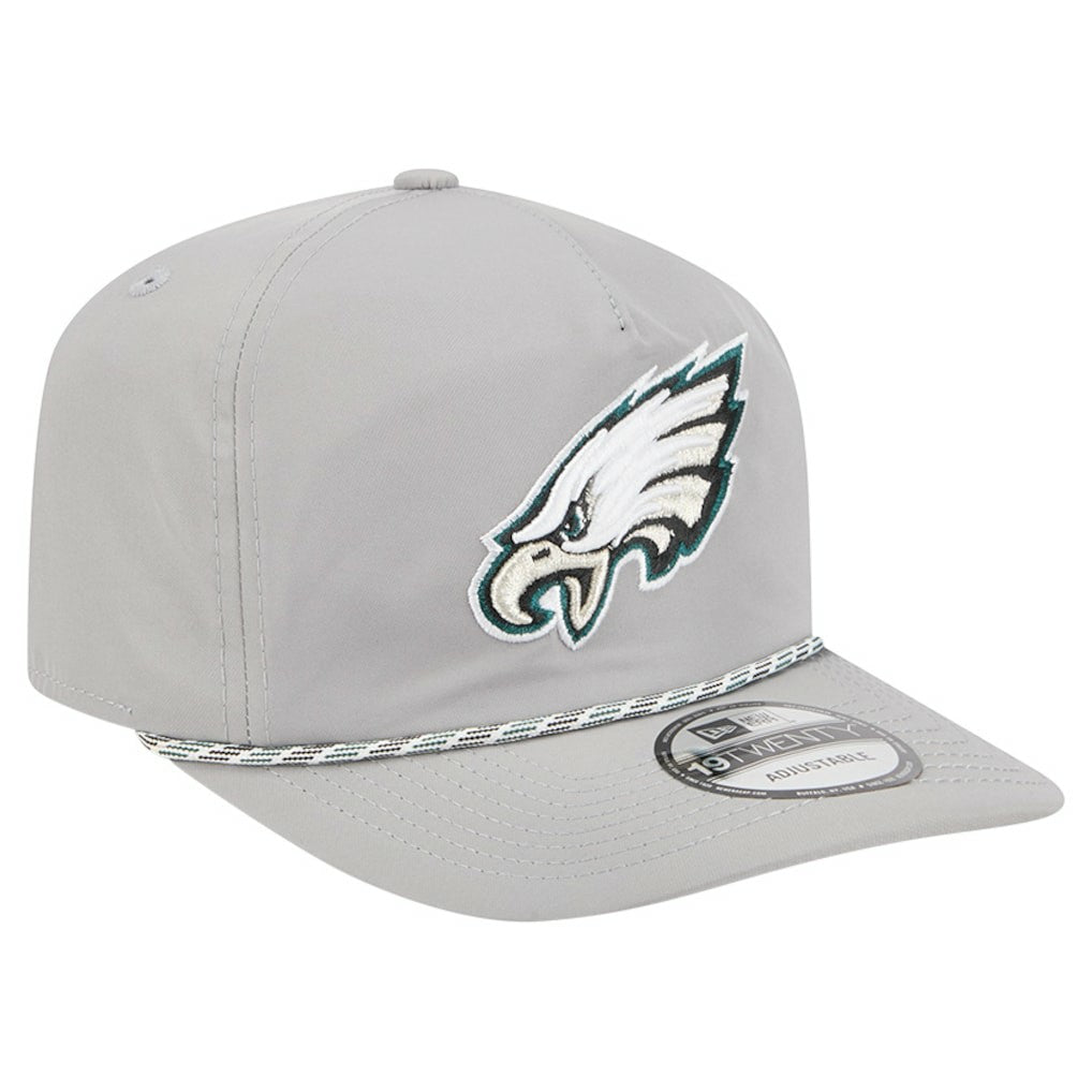 Philadelphia Eagles New Era Rope 19TWENTY Hat Silver | NFL