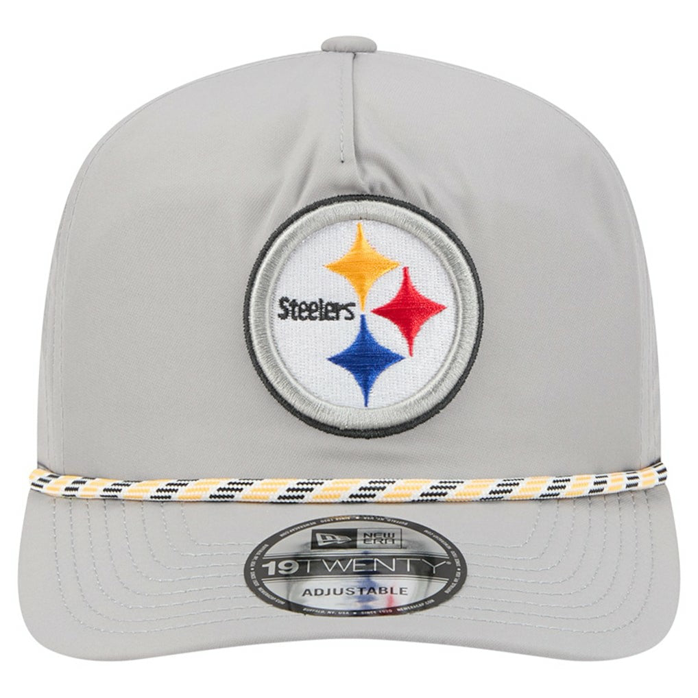 Pittsburgh Steelers New Era Rope 19TWENTY Hat Gray | NFL