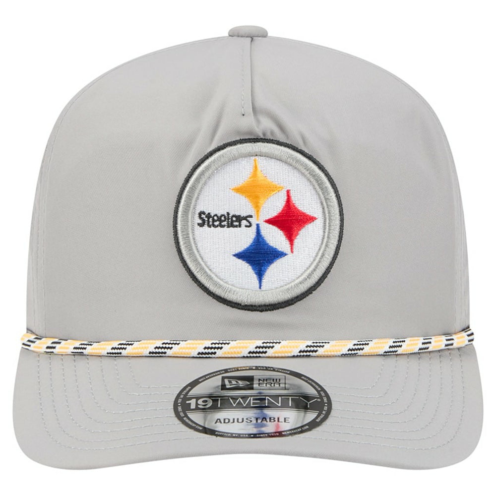 Pittsburgh Steelers New Era Rope 19TWENTY Hat Gray | NFL
