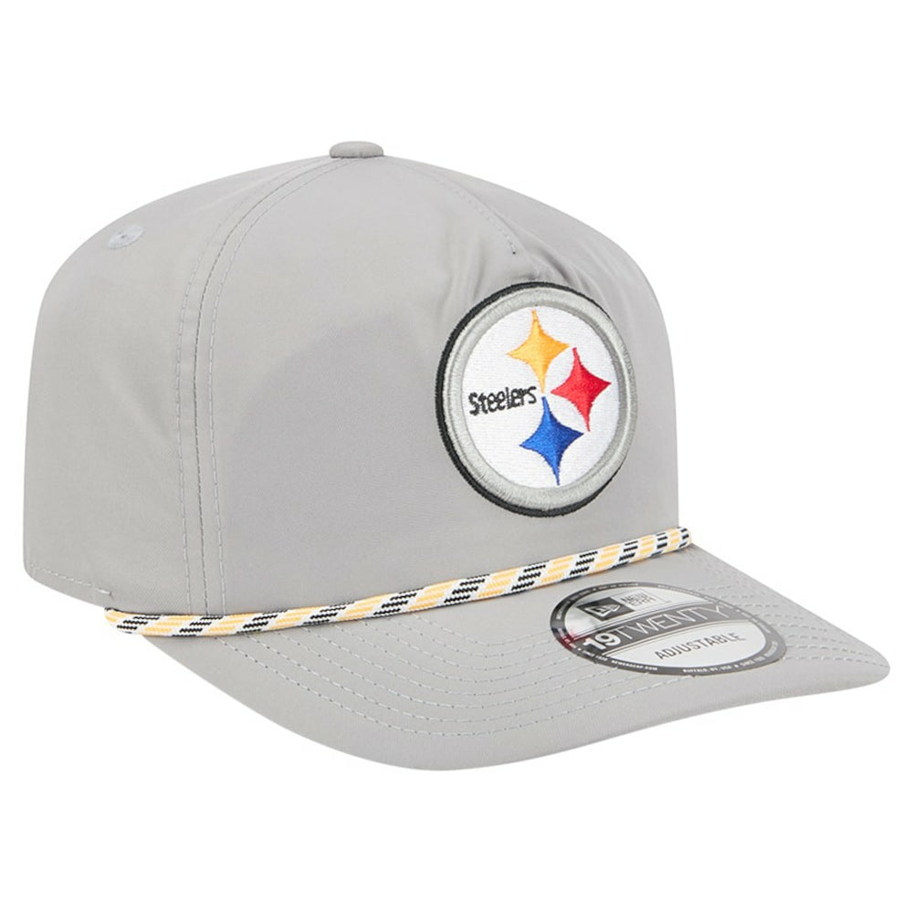 Pittsburgh Steelers New Era Rope 19TWENTY Hat Gray | NFL