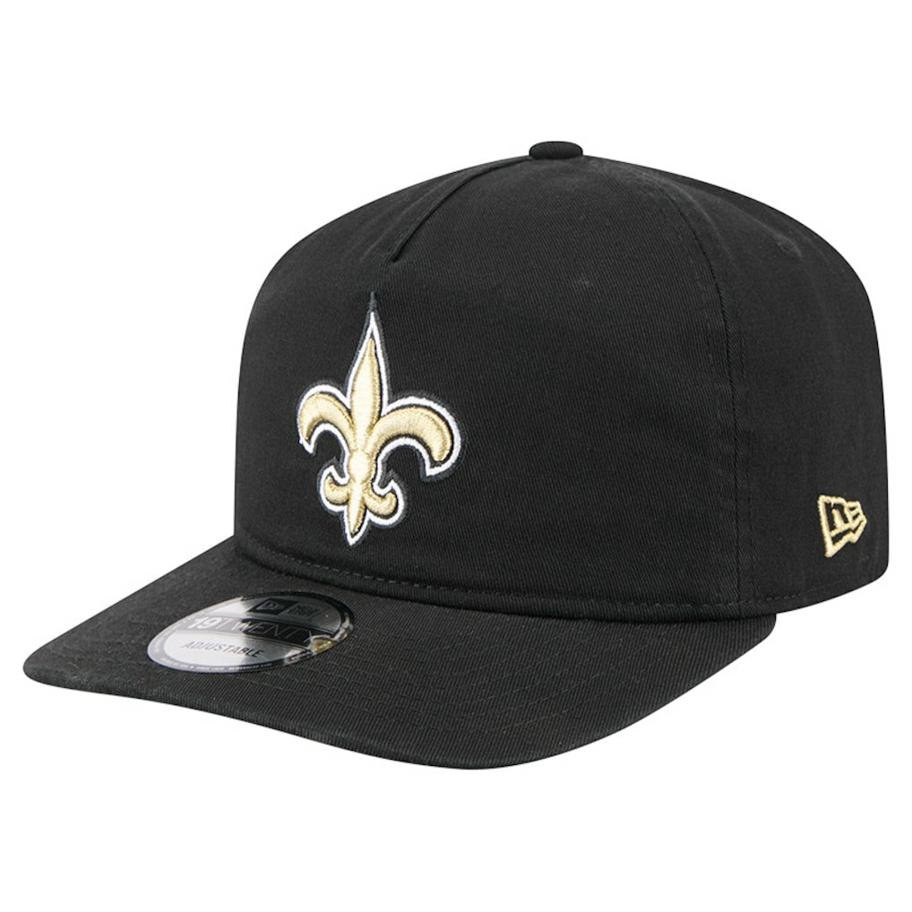 New Orleans Saints New Era Team 19TWENTY Adjustable Hat Black | NFL