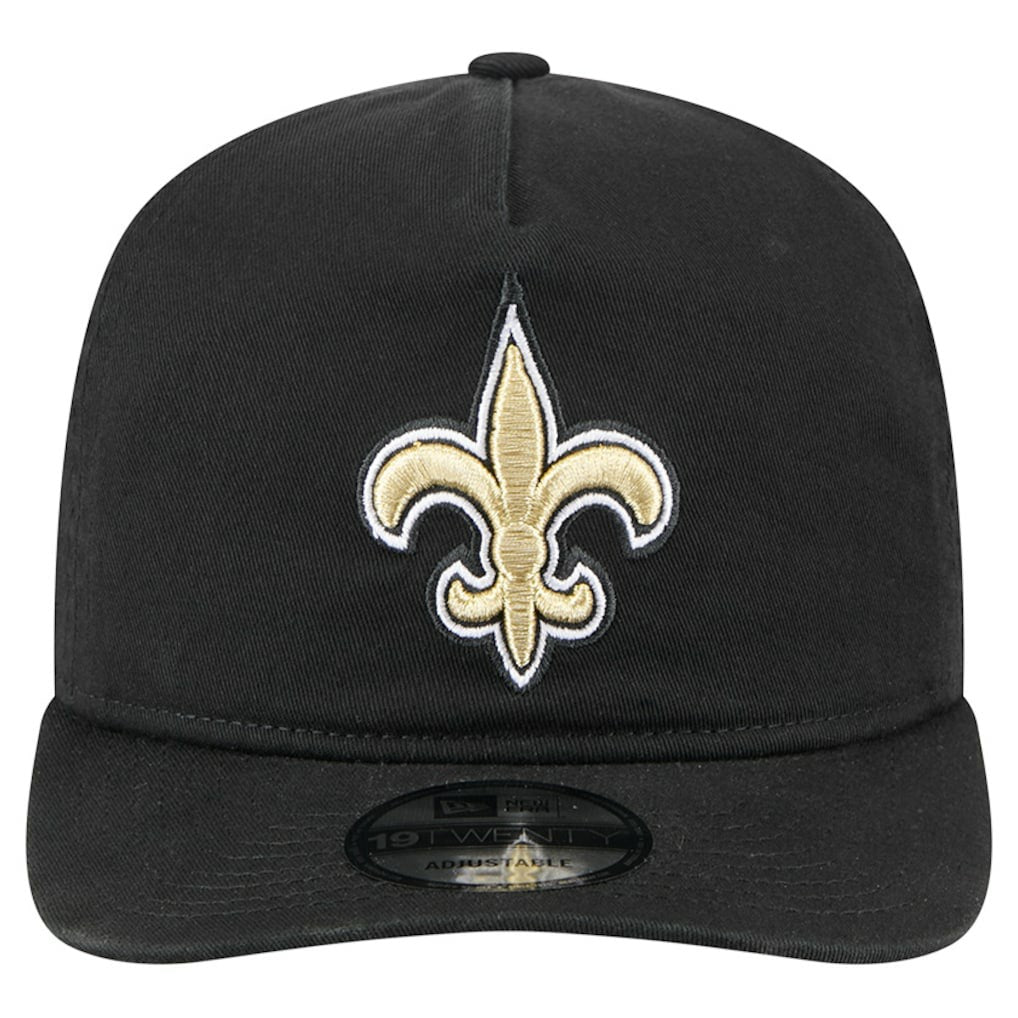 New Orleans Saints New Era Team 19TWENTY Adjustable Hat Black | NFL