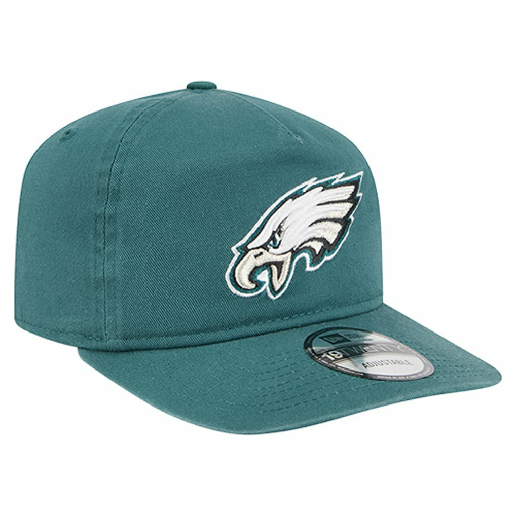 Philadelphia Eagles New Era Team 19TWENTY Adjustable Hat Midnight Green | NFL