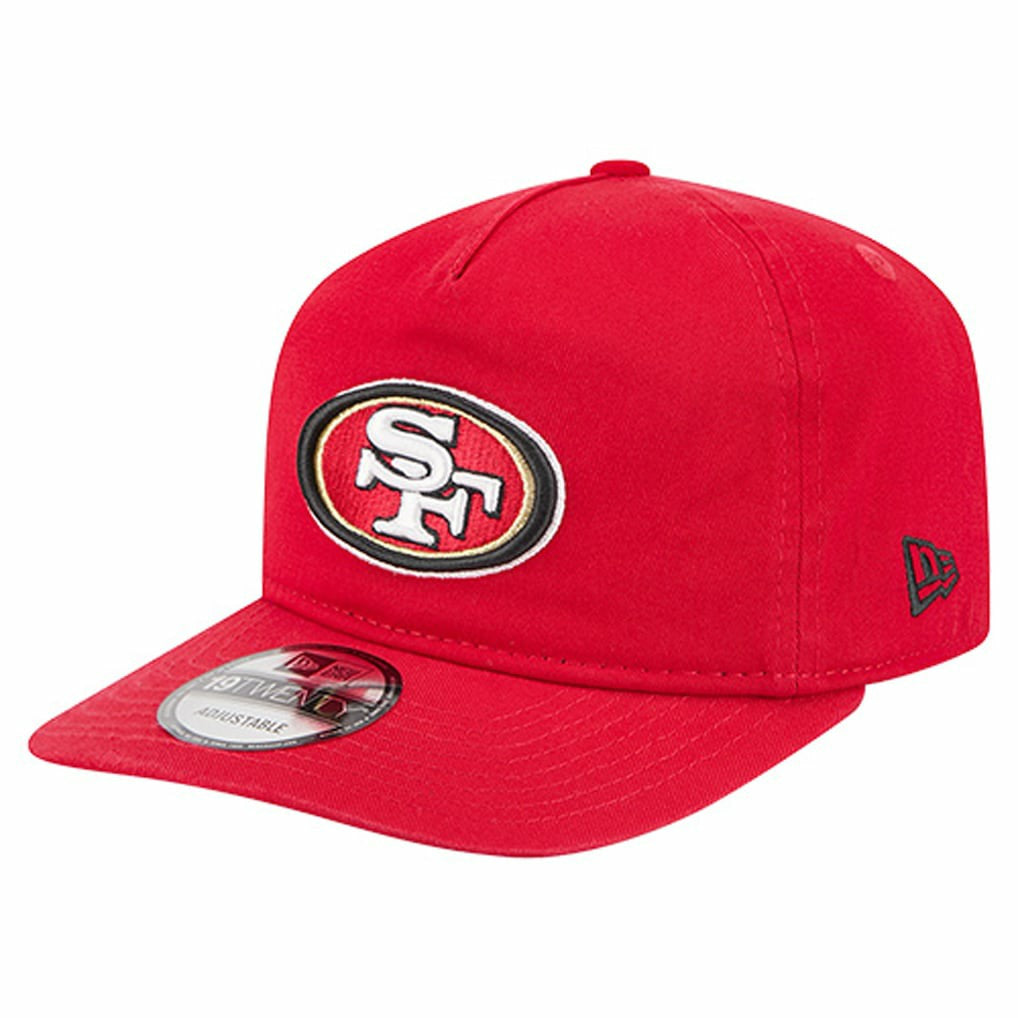 San Francisco 49ers New Era Team 19TWENTY Adjustable Hat Scarlet | NFL