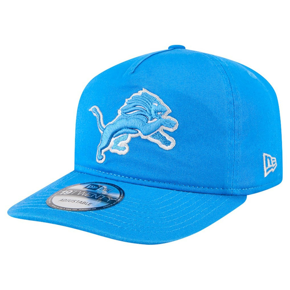 Detroit Lions New Era Team 19TWENTY Adjustable Hat Blue | NFL