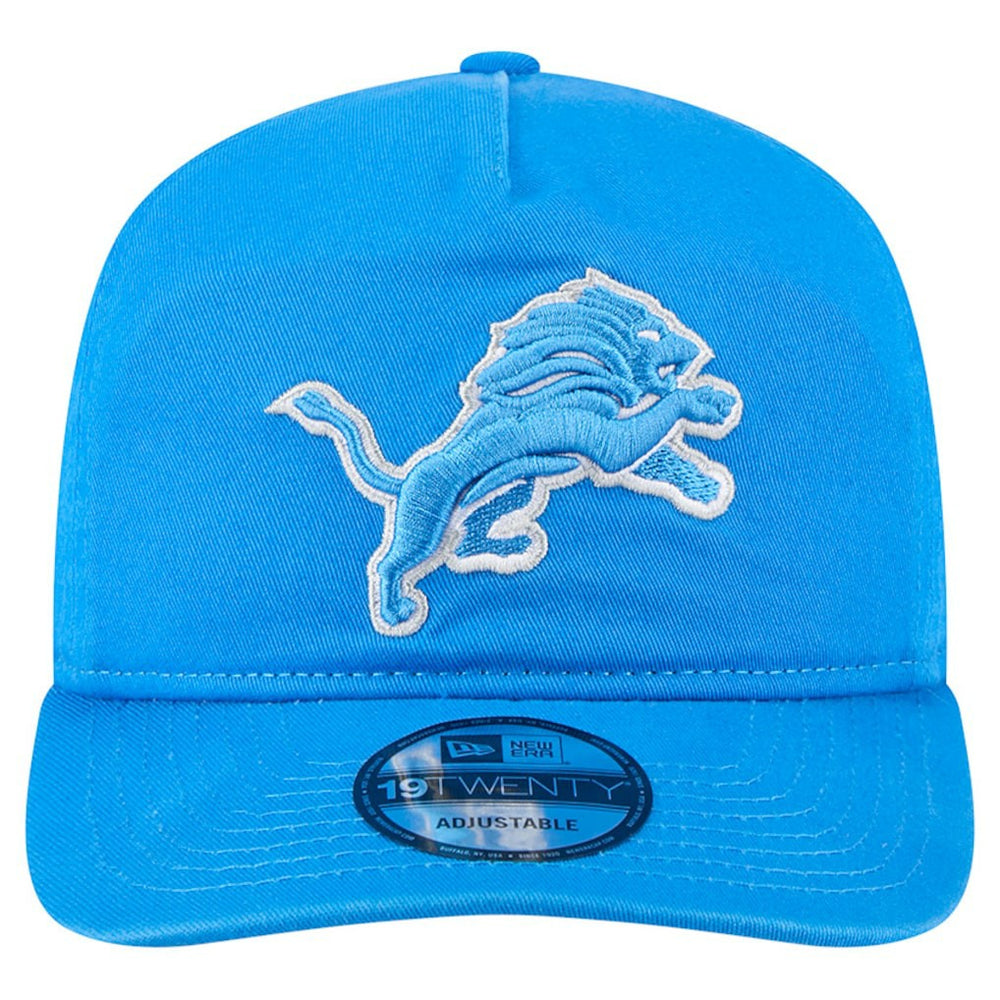 Detroit Lions New Era Team 19TWENTY Adjustable Hat Blue | NFL