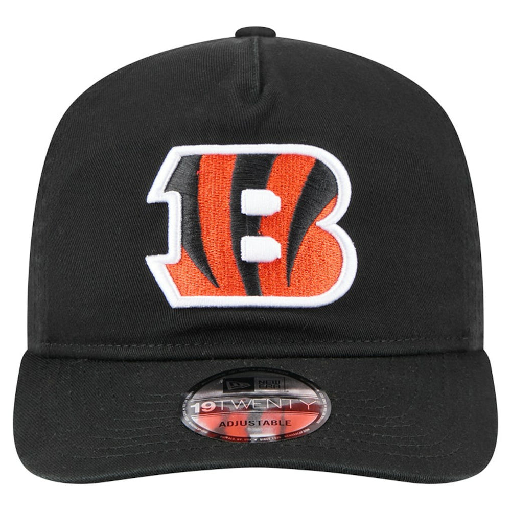 Cincinnati Bengals New Era Team 19TWENTY Adjustable Hat Black | NFL