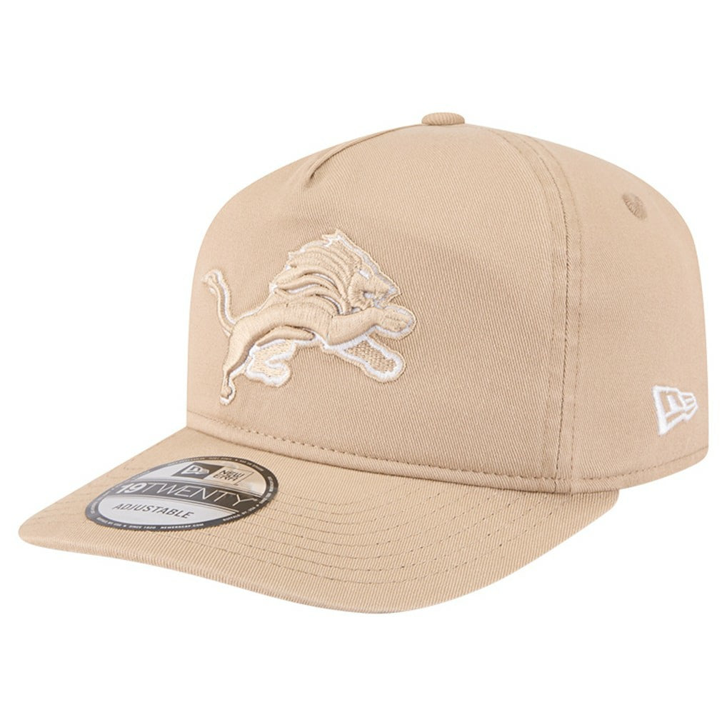 Detroit Lions New Era 19TWENTY Adjustable Hat Tan | NFL