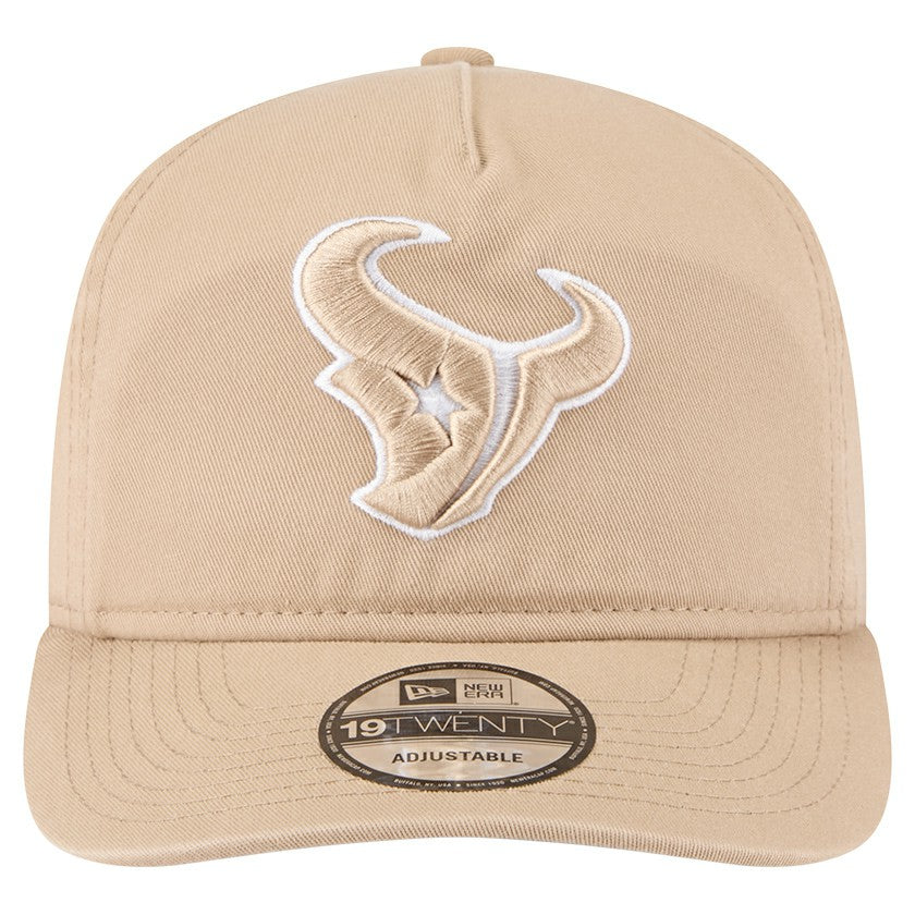 Houston Texans New Era 19TWENTY Adjustable Hat Tan | NFL