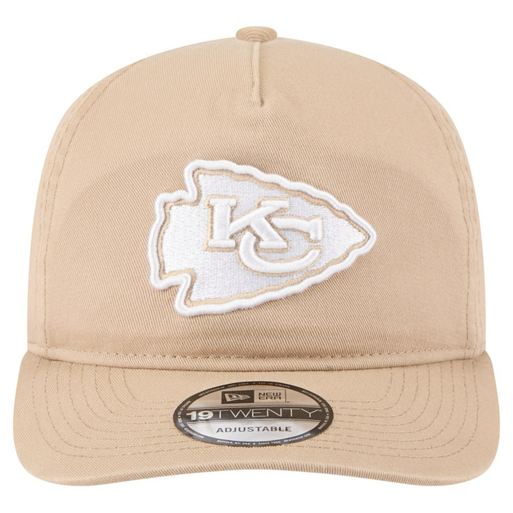 Kansas City Chiefs New Era 19TWENTY Adjustable Hat Tan | NFL