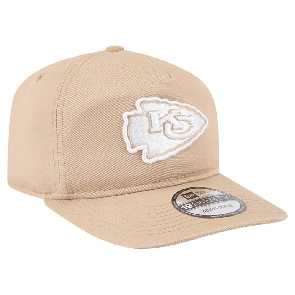 Kansas City Chiefs New Era 19TWENTY Adjustable Hat Tan | NFL
