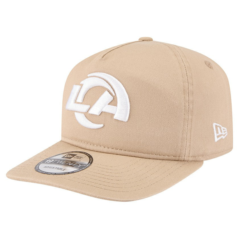 Los Angeles Rams New Era 19TWENTY Adjustable Hat Tan | NFL