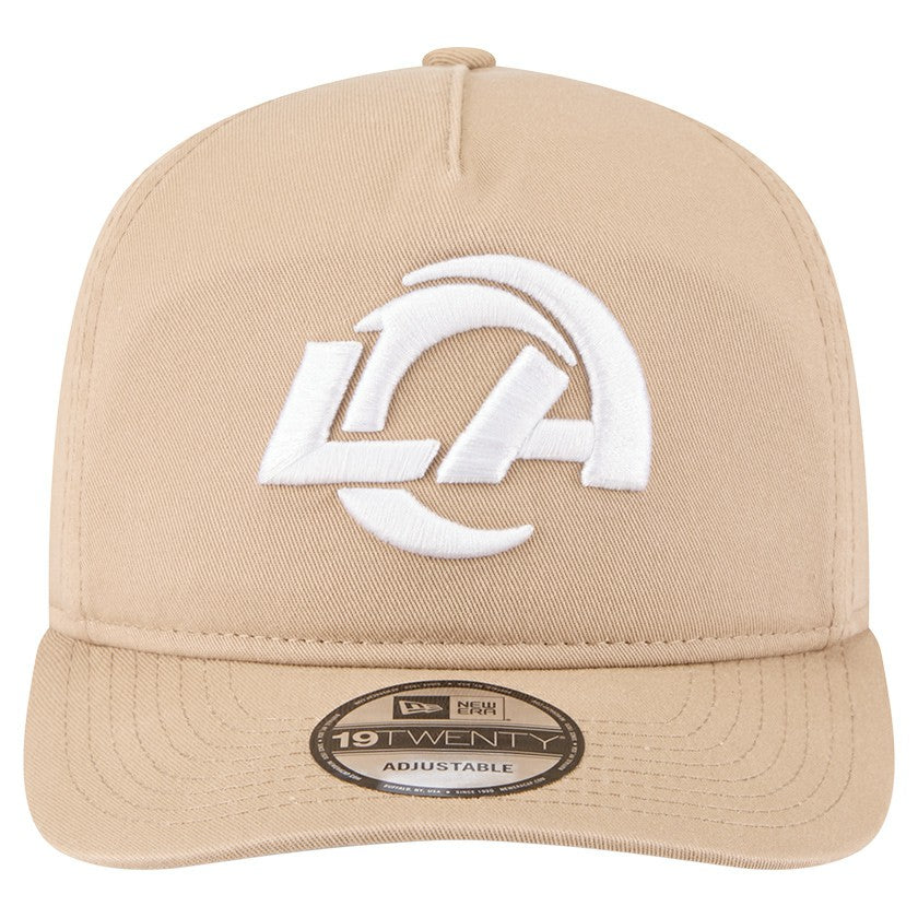 Los Angeles Rams New Era 19TWENTY Adjustable Hat Tan | NFL