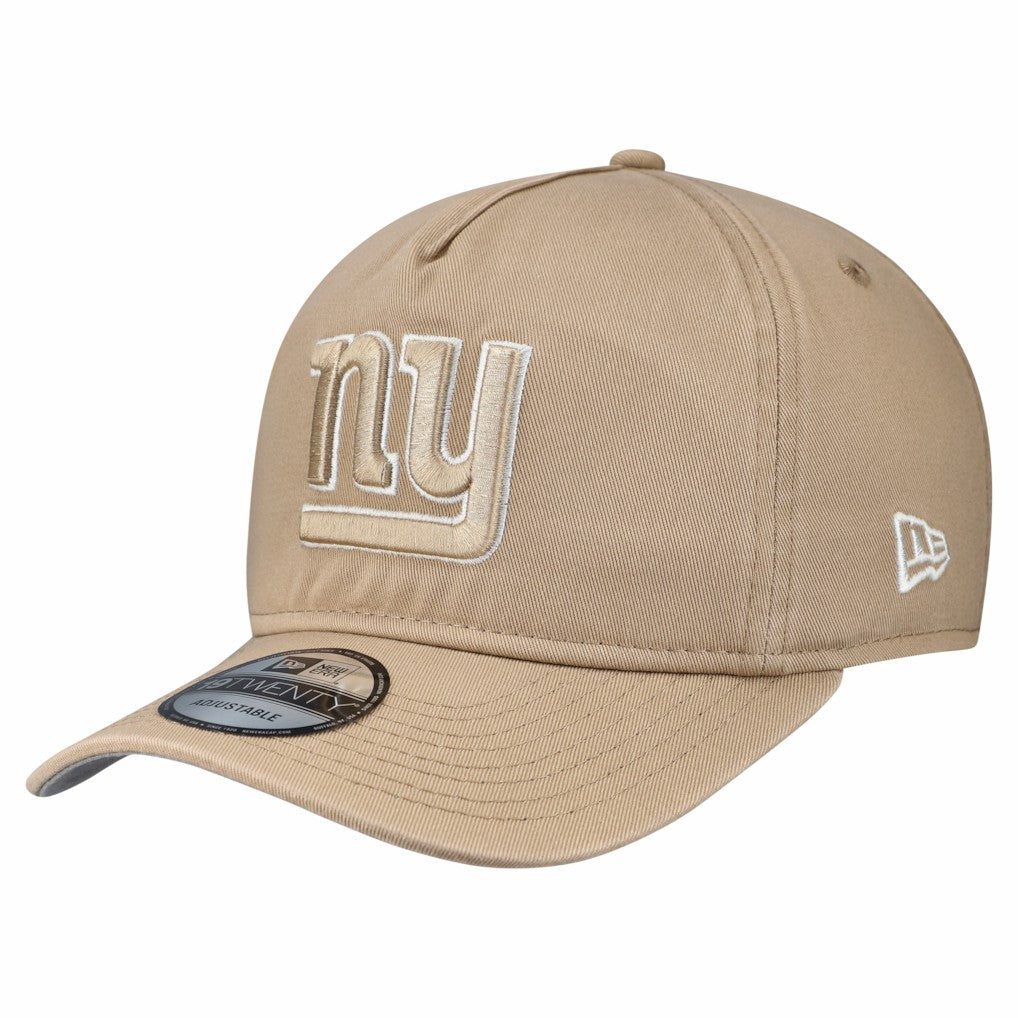 New York Giants New Era 19TWENTY Adjustable Hat Tan | NFL