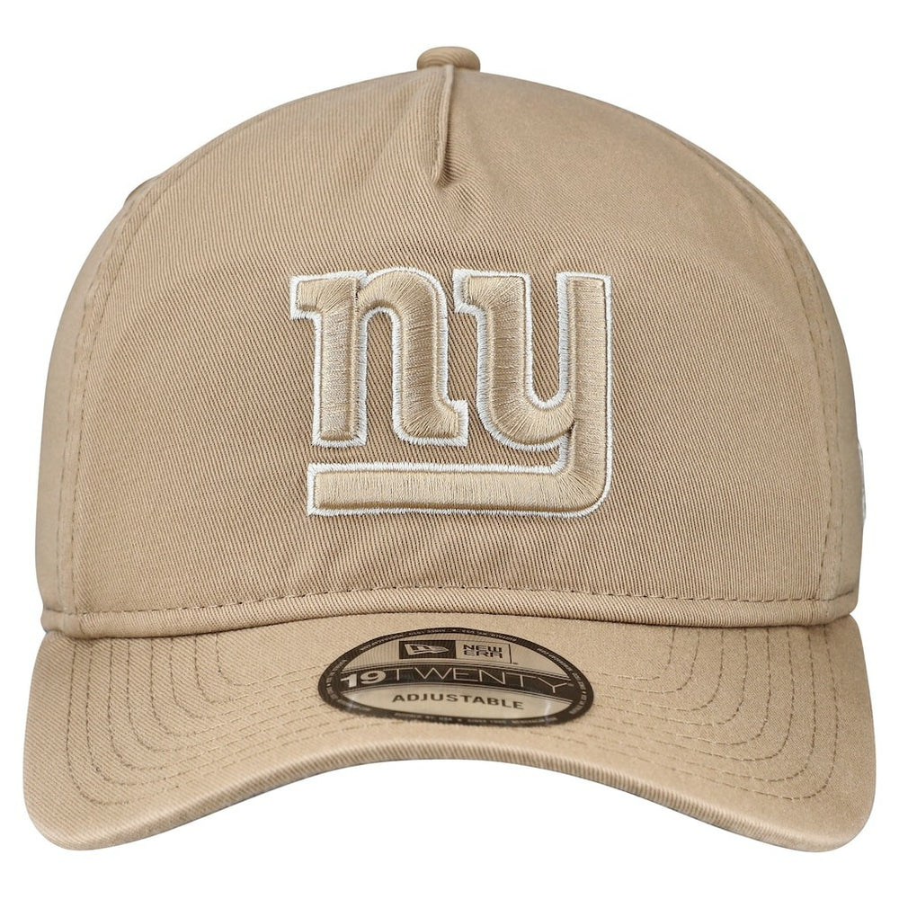 New York Giants New Era 19TWENTY Adjustable Hat Tan | NFL