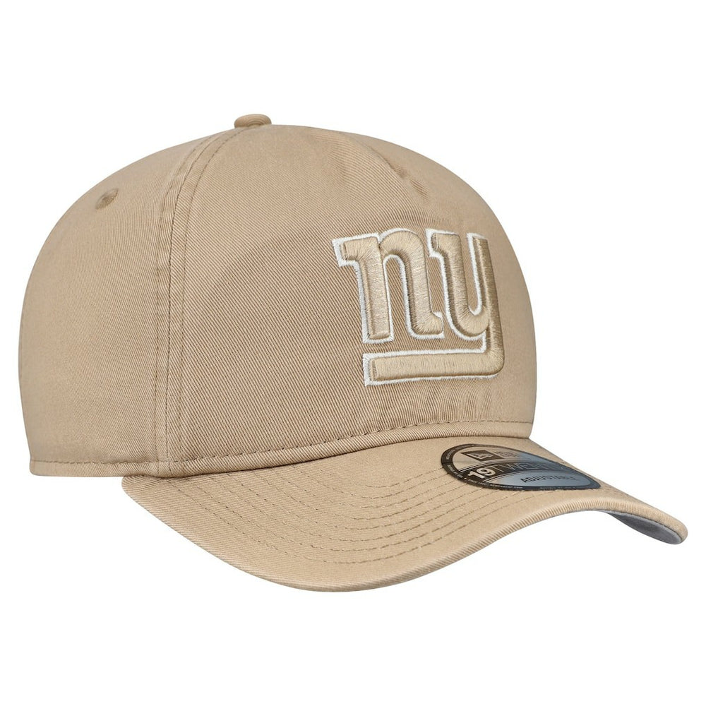New York Giants New Era 19TWENTY Adjustable Hat Tan | NFL