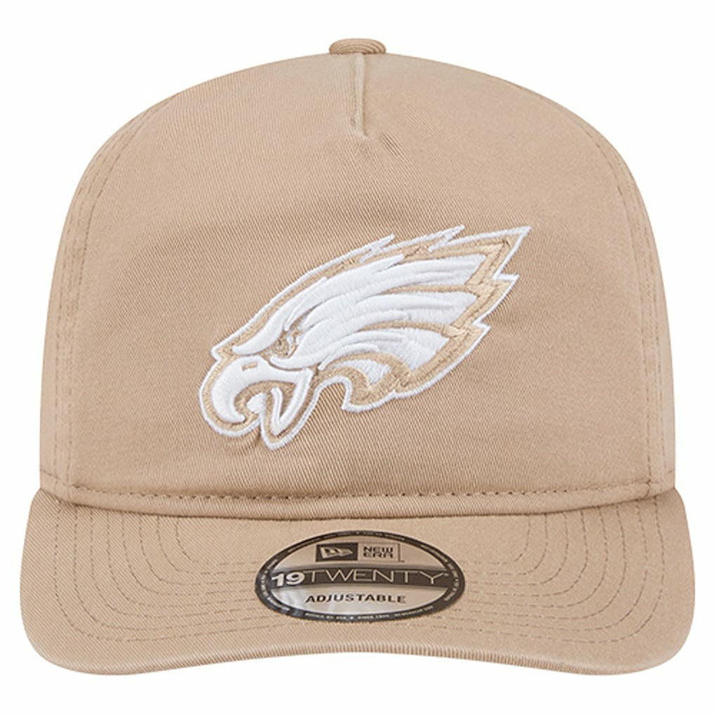 Philadelphia Eagles New Era 19TWENTY Adjustable Hat Tan | NFL