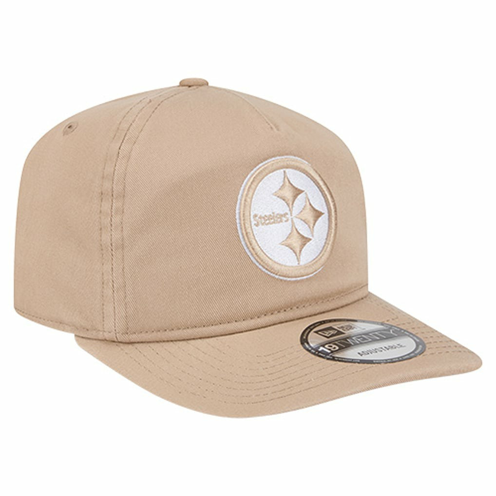 Pittsburgh Steelers New Era 19TWENTY Adjustable Hat Tan | NFL