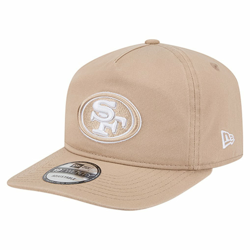 San Francisco 49ers New Era 19TWENTY Adjustable Hat Tan | NFL