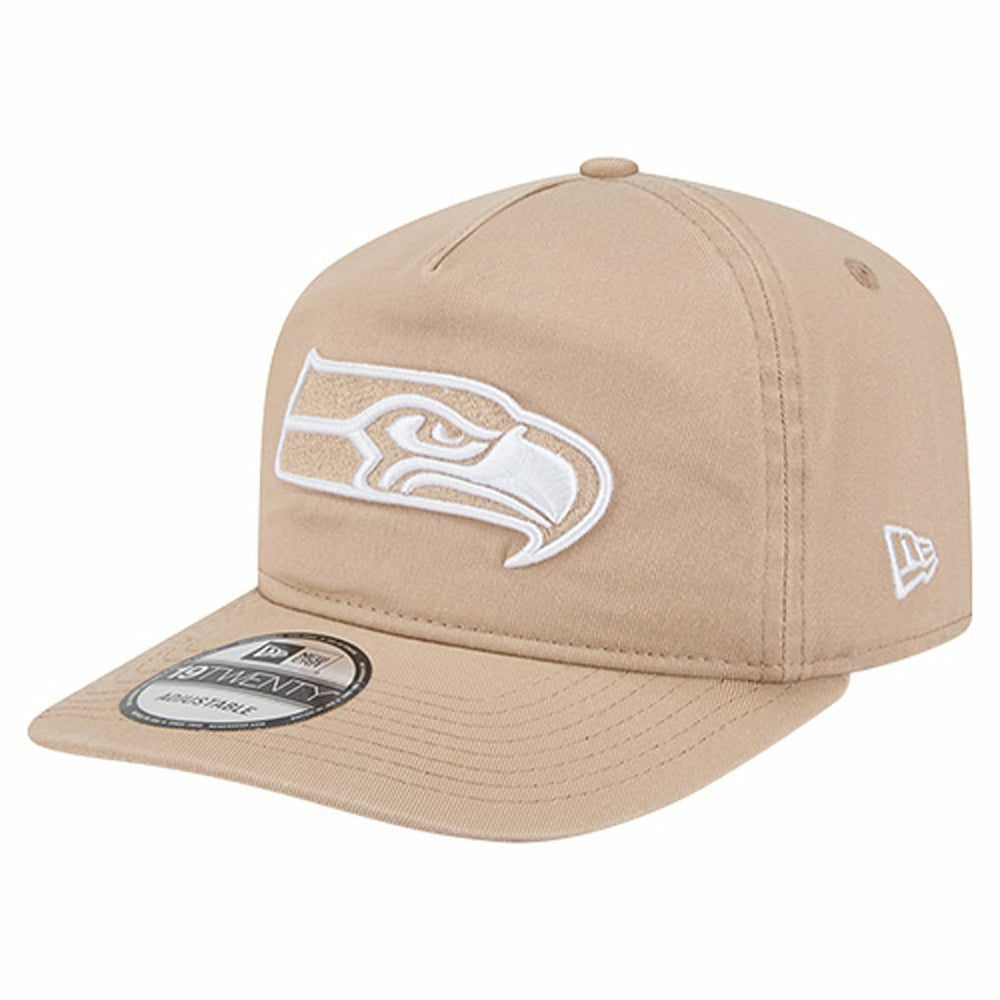 Seattle Seahawks New Era 19TWENTY Adjustable Hat Tan | NFL