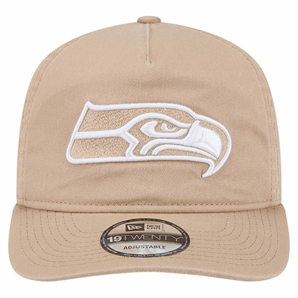Seattle Seahawks New Era 19TWENTY Adjustable Hat Tan | NFL