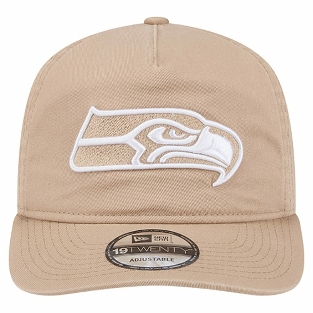 Seattle Seahawks New Era 19TWENTY Adjustable Hat Tan | NFL