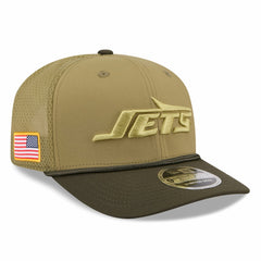 New York Jets New Era 2025 Salute to Service 9SEVENTY Adjustable Hat Green | NFL