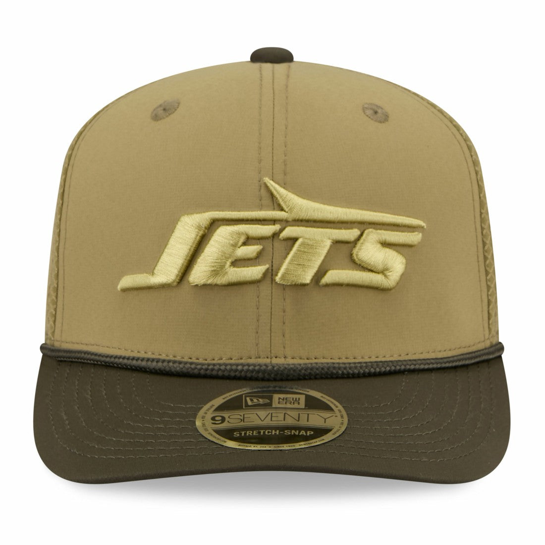 New York Jets New Era 2025 Salute to Service 9SEVENTY Adjustable Hat Green | NFL