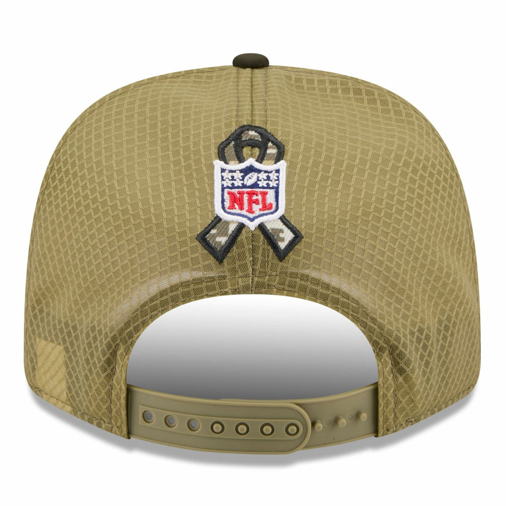 New York Jets New Era 2025 Salute to Service 9SEVENTY Adjustable Hat Green | NFL