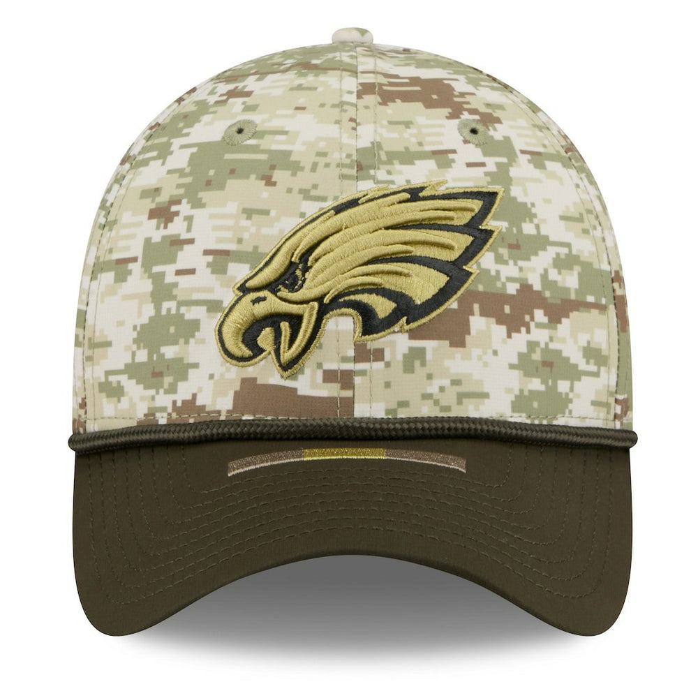 Philadelphia Eagles New Era 2025 Salute to Service 39THIRTY Flex Hat Camo | NFL