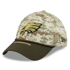 Philadelphia Eagles New Era 2025 Salute to Service 39THIRTY Flex Hat Camo | NFL