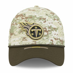 Tennessee Titans New Era 2025 Salute to Service 39THIRTY Flex Hat Camo | NFL