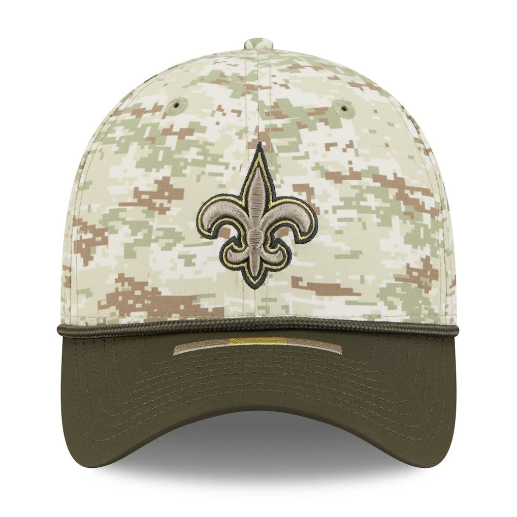 New Orleans Saints New Era 2025 Salute to Service 39THIRTY Flex Hat Camo | NFL