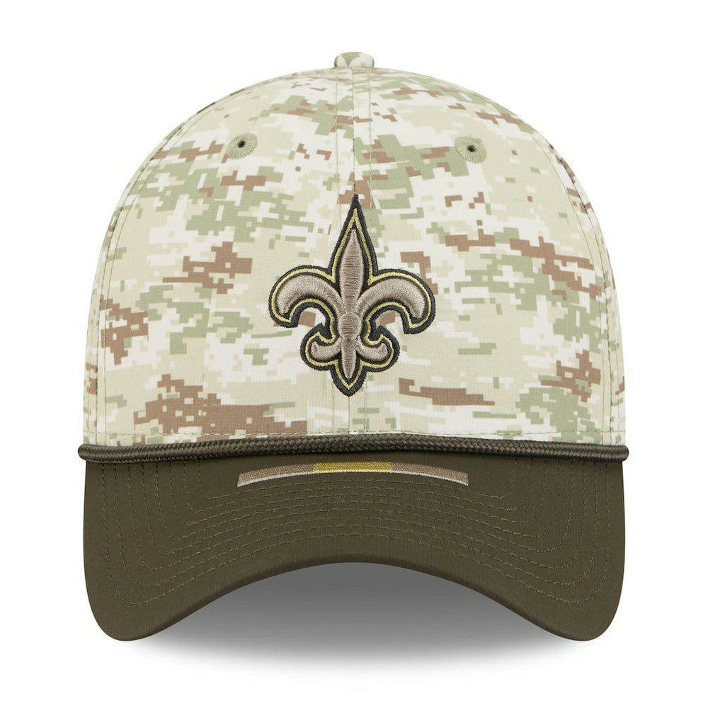 New Orleans Saints New Era 2025 Salute to Service 39THIRTY Flex Hat Camo | NFL