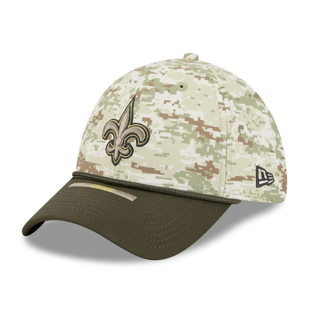 New Orleans Saints New Era 2025 Salute to Service 39THIRTY Flex Hat Camo | NFL