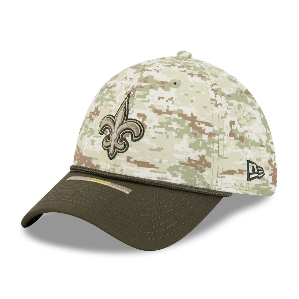 New Orleans Saints New Era 2025 Salute to Service 39THIRTY Flex Hat Camo | NFL