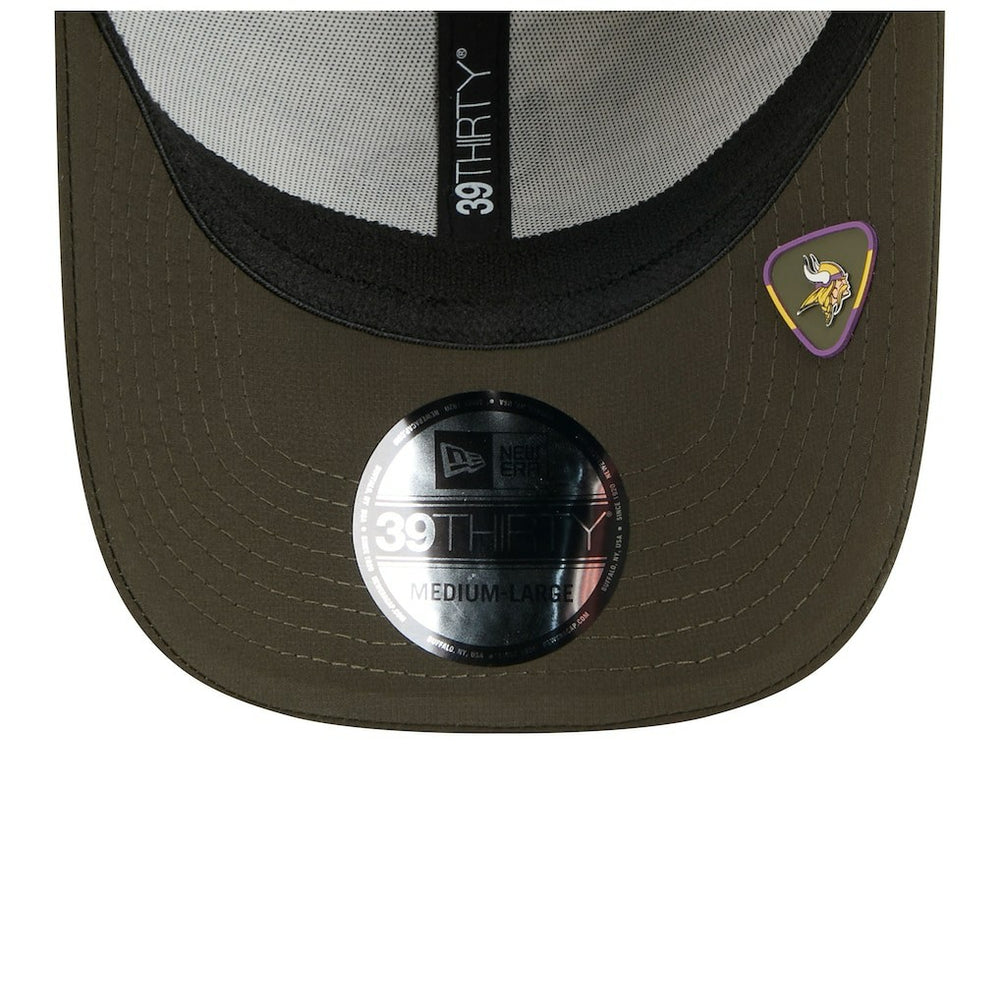 Minnesota Vikings New Era 2025 Salute to Service 39THIRTY Flex Hat Camo | NFL