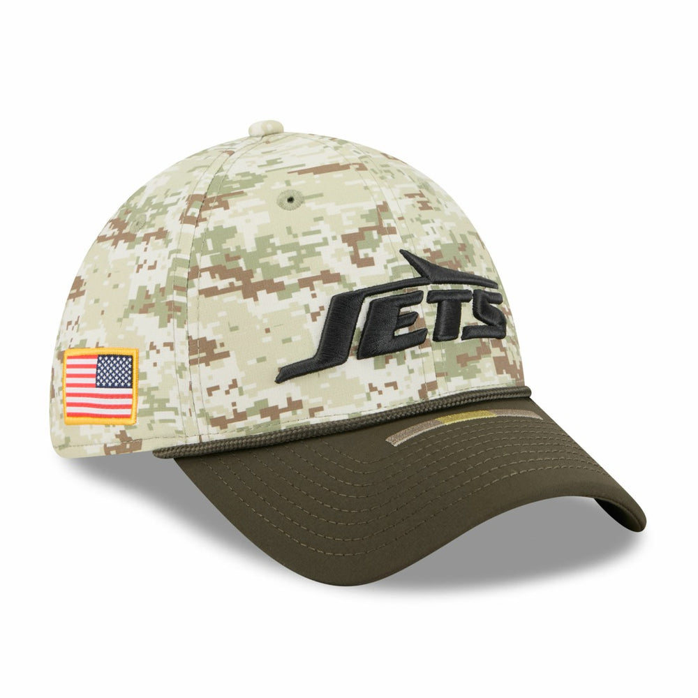 New York Jets New Era 2025 Salute to Service 39THIRTY Flex Hat Camo | NFL
