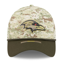 Baltimore Ravens New Era 2025 Salute to Service 39THIRTY Flex Hat Camo | NFL
