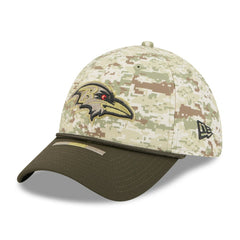 Baltimore Ravens New Era 2025 Salute to Service 39THIRTY Flex Hat Camo | NFL