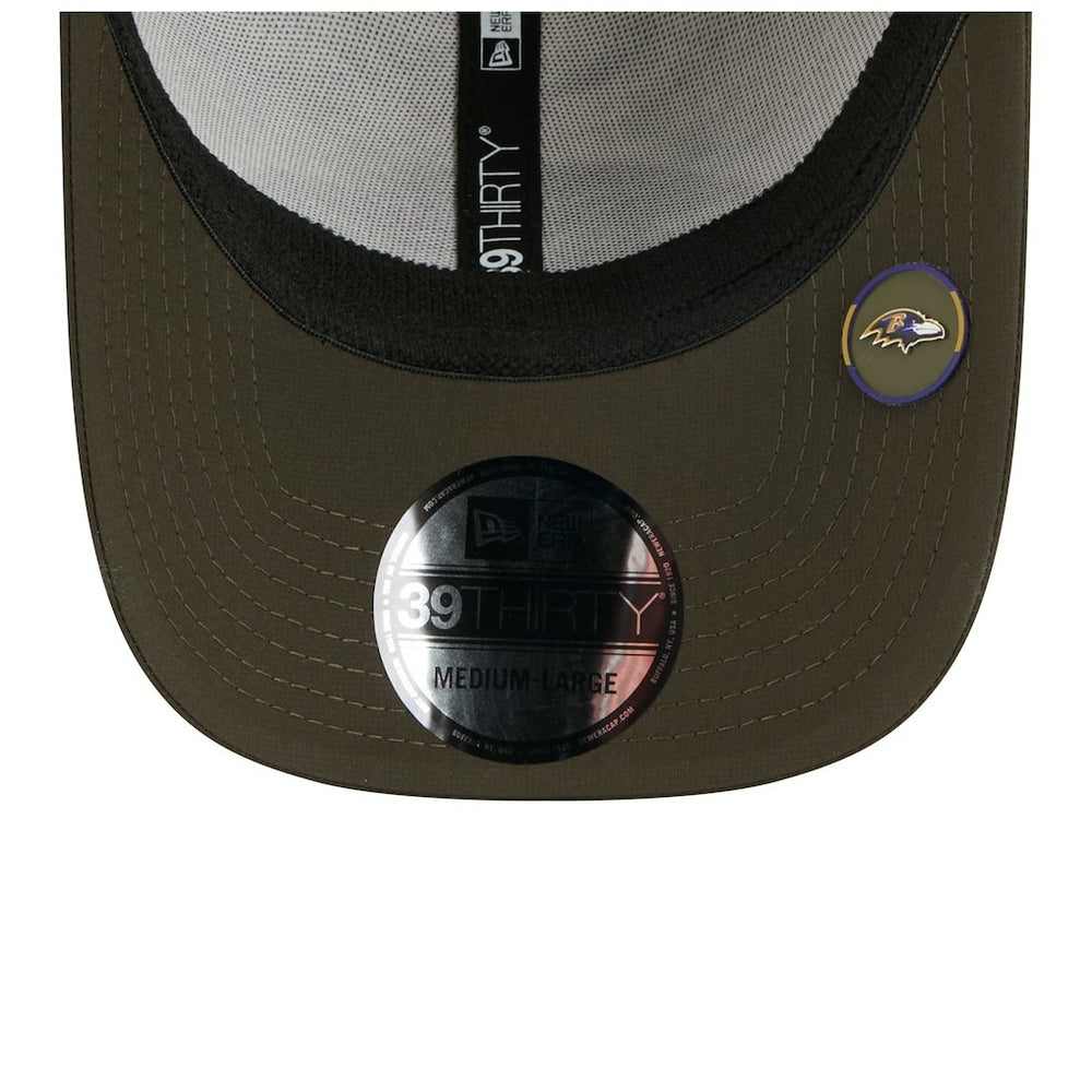 Baltimore Ravens New Era 2025 Salute to Service 39THIRTY Flex Hat Camo | NFL