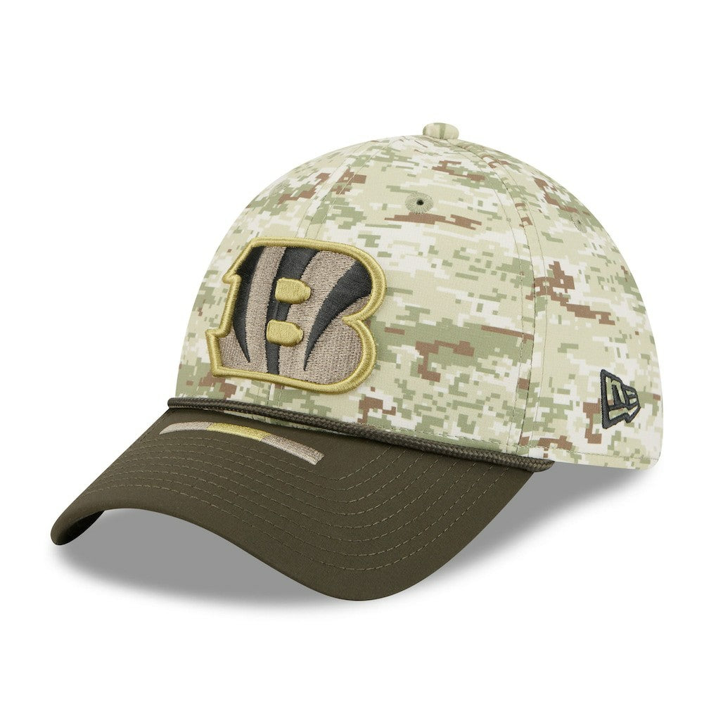 Cincinnati Bengals New Era 2025 Salute to Service 39THIRTY Flex Hat Camo | NFL