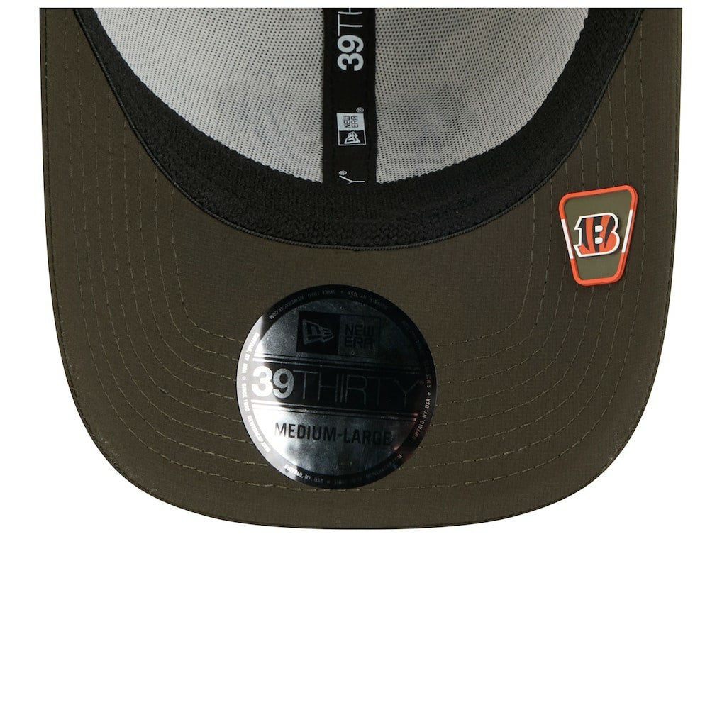 Cincinnati Bengals New Era 2025 Salute to Service 39THIRTY Flex Hat Camo | NFL