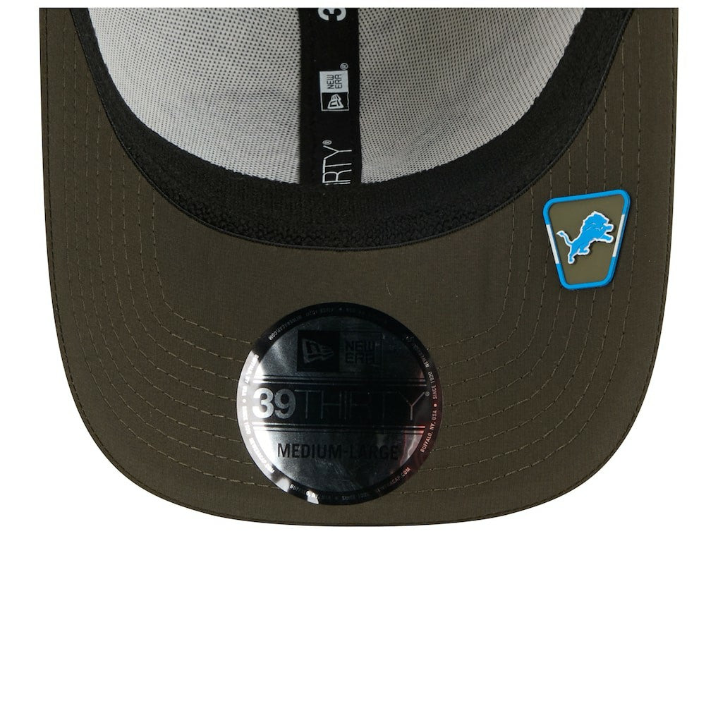 Detroit Lions New Era 2025 Salute to Service 39THIRTY Flex Hat Camo | NFL