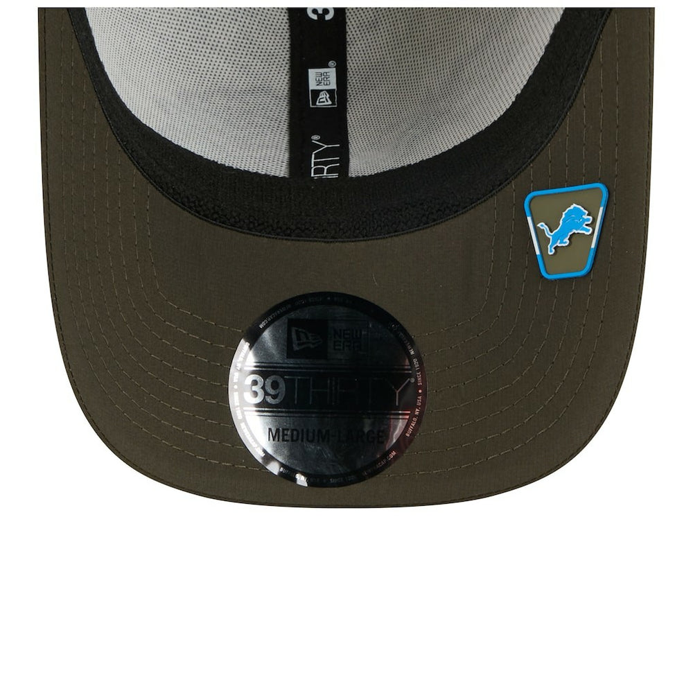 Detroit Lions New Era 2025 Salute to Service 39THIRTY Flex Hat Camo | NFL