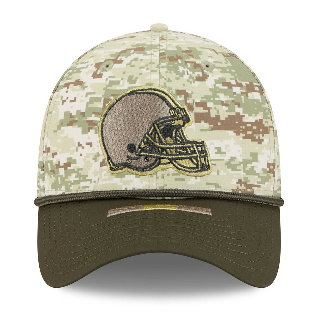 Cleveland Browns New Era 2025 Salute to Service 39THIRTY Flex Hat Camo | NFL