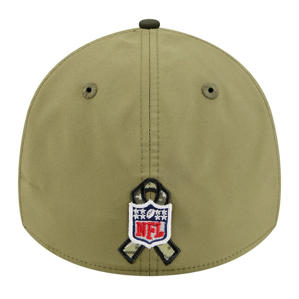 Miami Dolphins New Era 2025 Salute to Service 39THIRTY Flex Hat Green | NFL