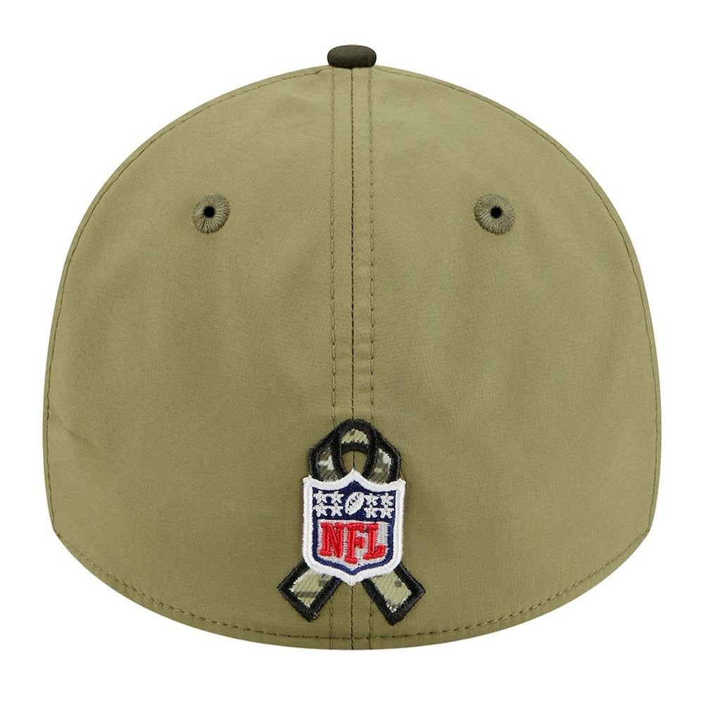 Miami Dolphins New Era 2025 Salute to Service 39THIRTY Flex Hat Green | NFL